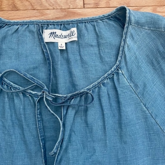 Madewell peasant blouse - Picture 2 of 3